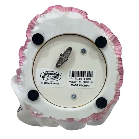 San Francisco Music Box Company Angels We Have Heard Angel Musical Figurine 7.5" - Picture 9 of 9